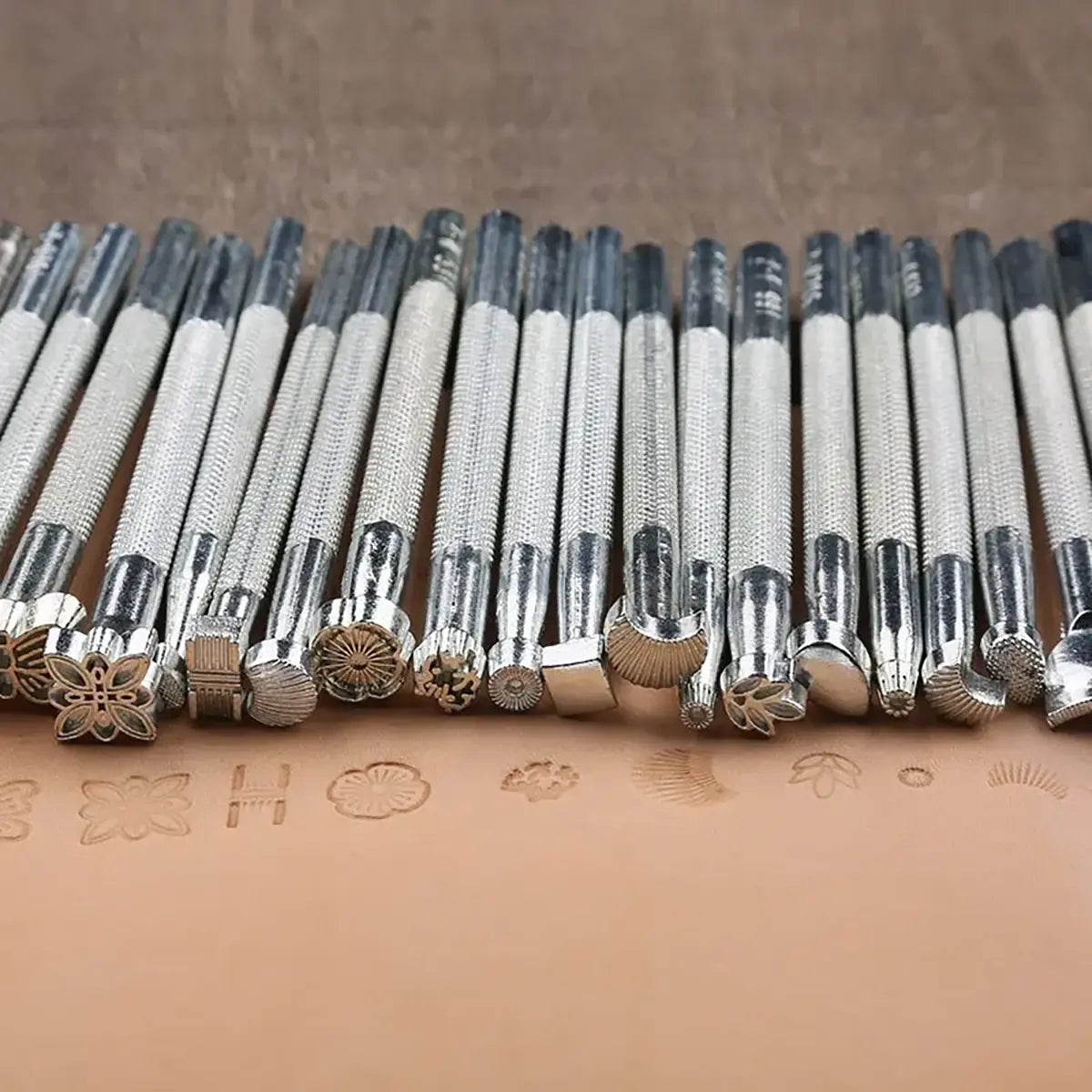 Leather Tool Stamping 20 Piece Set.
