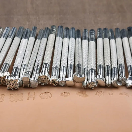 Leather Tool Stamping 20 Piece Set.