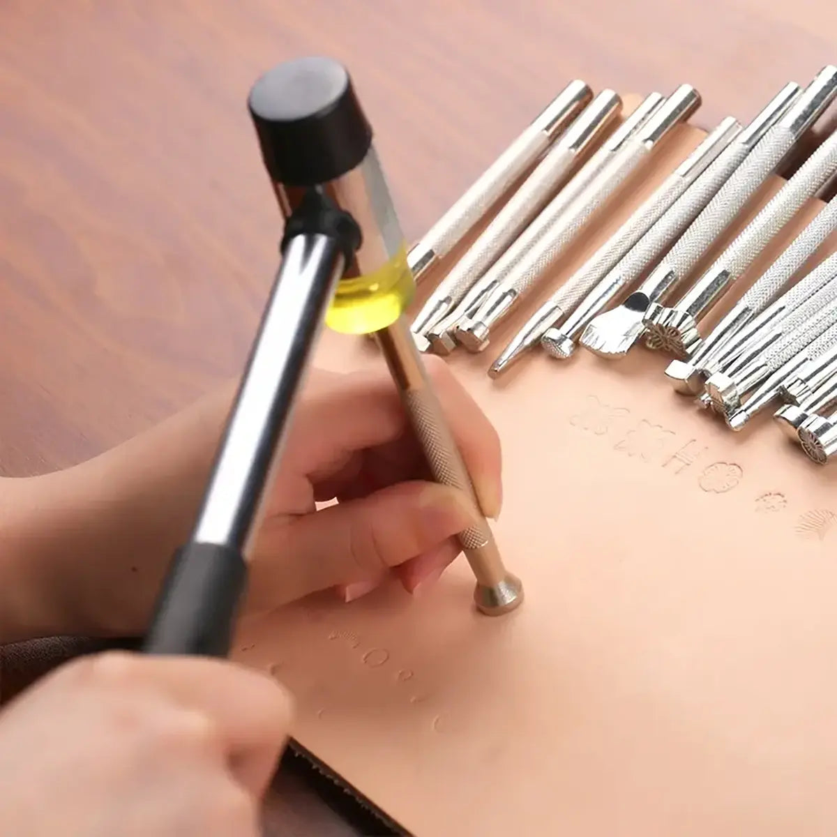 Leather Tool Stamping 20 Piece Set.