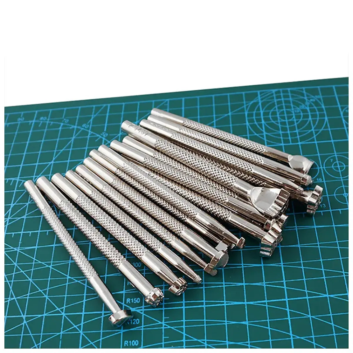 Individual Leather Tooling Stamps.