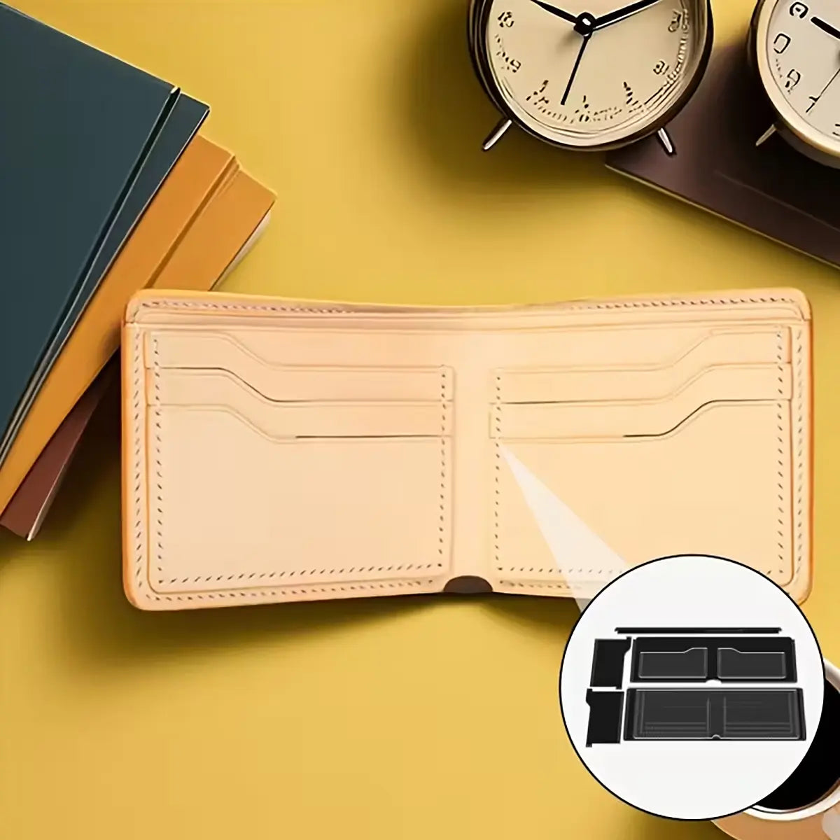 Bifold Wallet 8 Piece Acrylic Template.