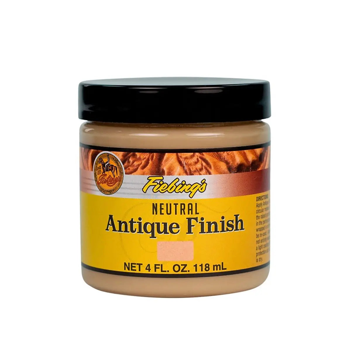 Fiebings Antique Finish 4 Ounce Bottle, Neutral.