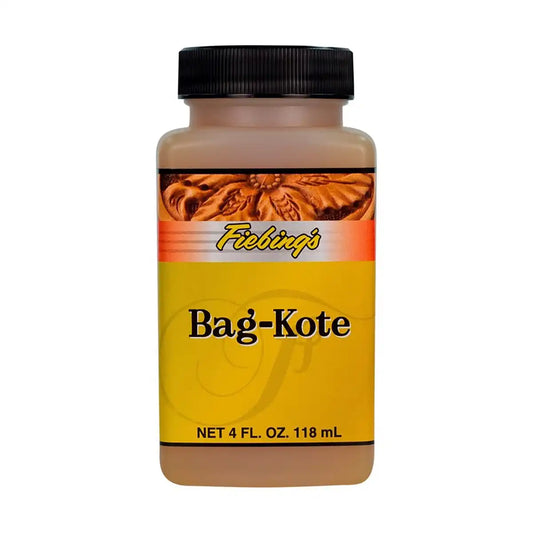 Fiebings Bag Kote 4 Ounce Bottle.