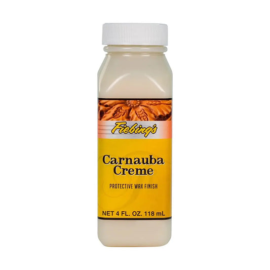 Fiebings Carnauba Cream 4 Ounce Bottle.