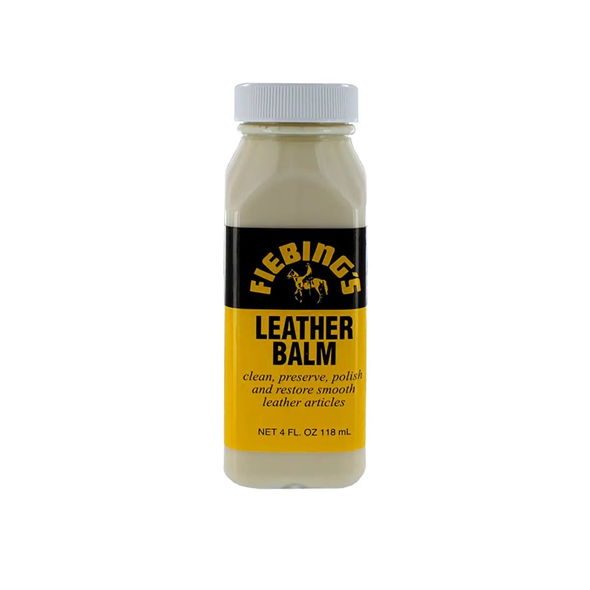 Fiebings Leather Balm 4oz Bottle.