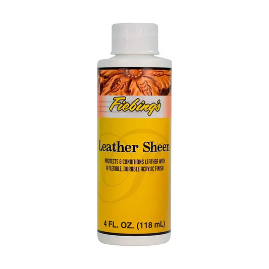 Fiebings Leather Sheen 4 Ounce Bottle.
