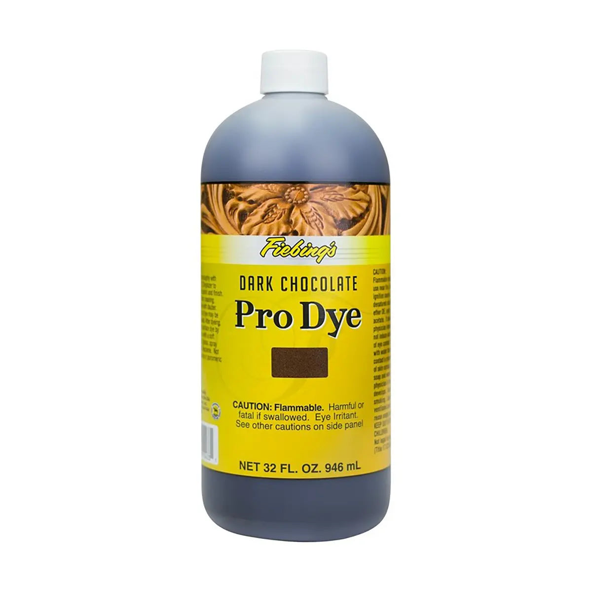 Fiebings Pro Dye 32 Ounce Bottle, Dark Chocolate.