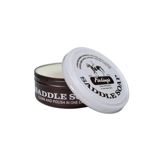White Fiebings Saddle Soap, 12 Ounces.