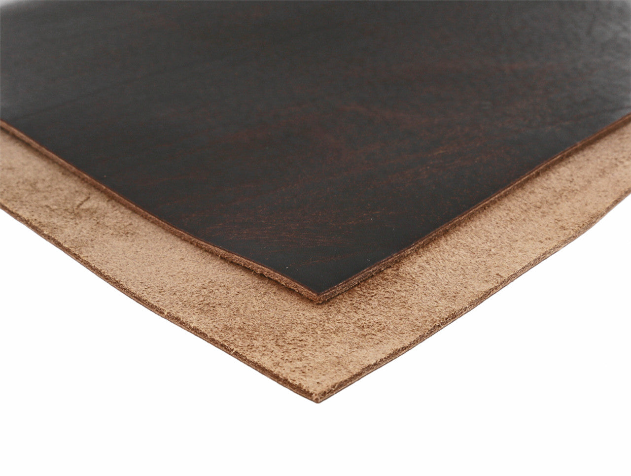 Horween Dublin Brown Nut 4-5oz Leather Panel