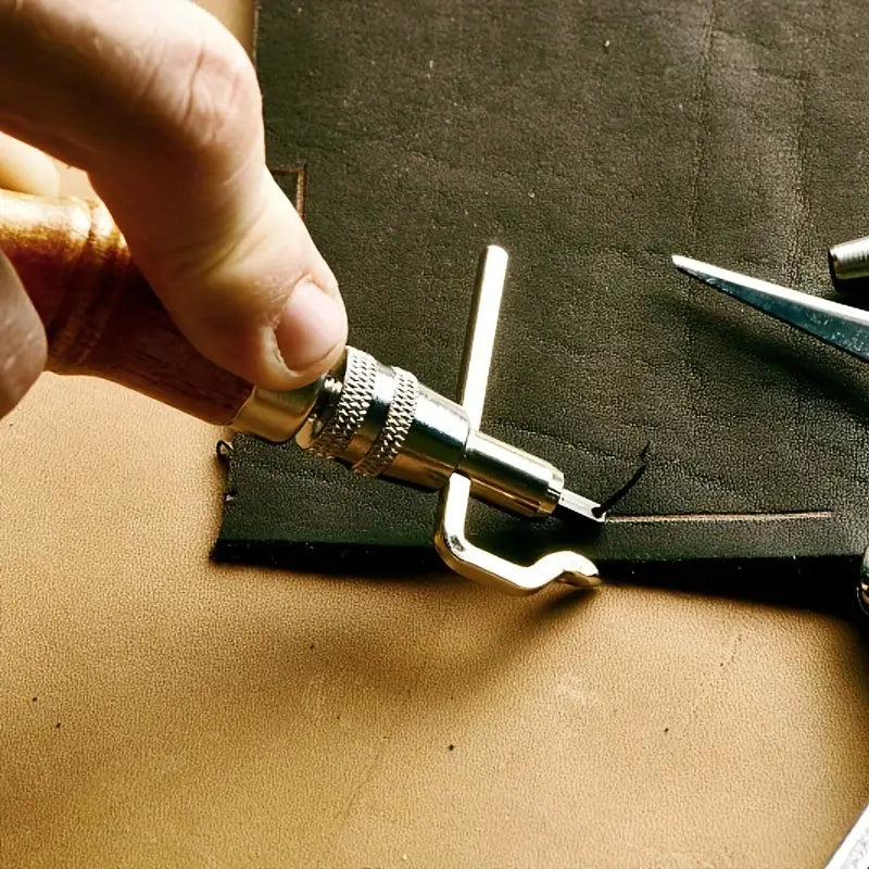 Leather Stitch Groover Tool