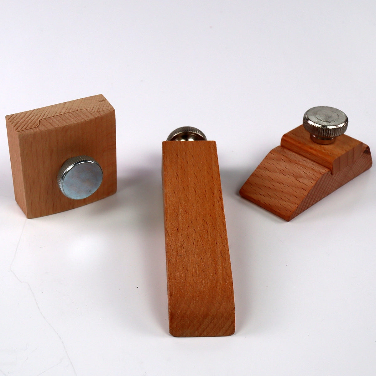 Wooden Sanding Block 3 Piece Set for Leatherworking.