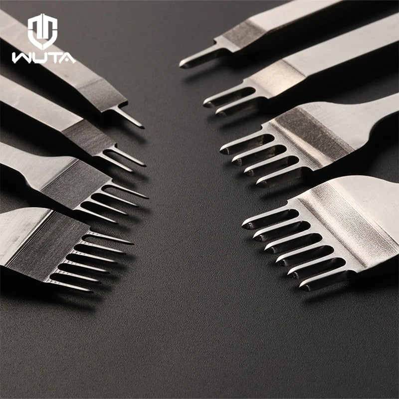 Wuta Polished Stitching Chisel Punch Set 4mm