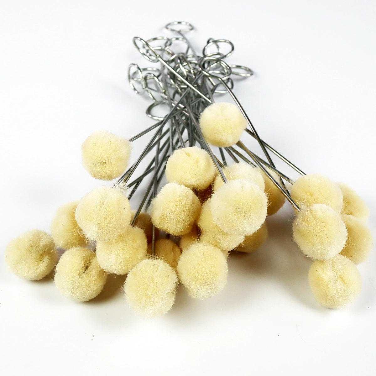 Wool Daubers for Dye, Glue, and Finish Application in Leatherwork.
