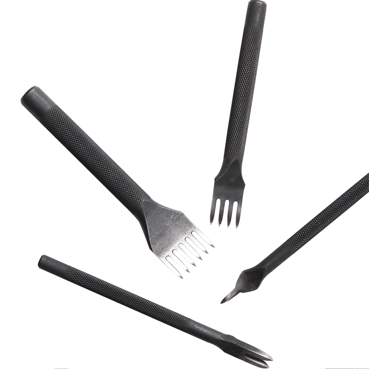 Wuta Black Iron Leather Chisel Set 4mm.
