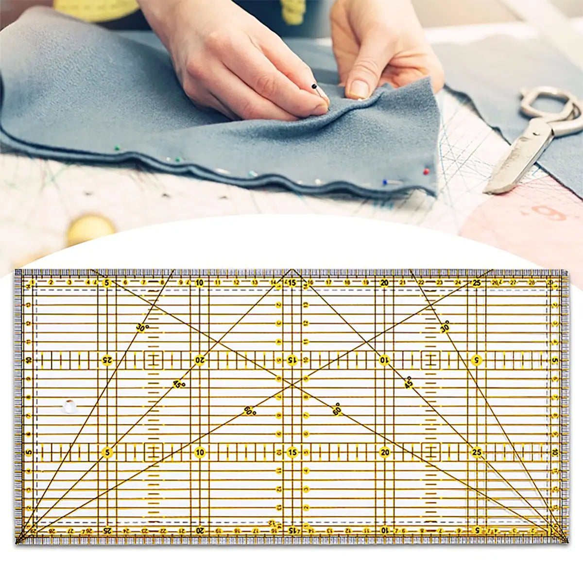 Acrylic Patchwork Ruler