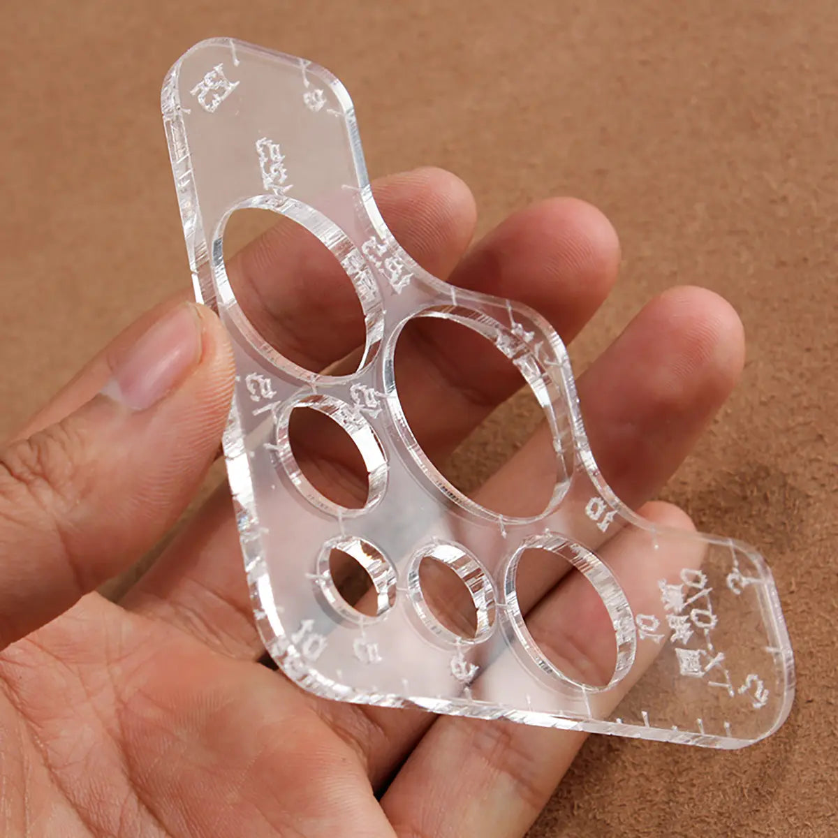 Acrylic Corner Radius and Circle Template.