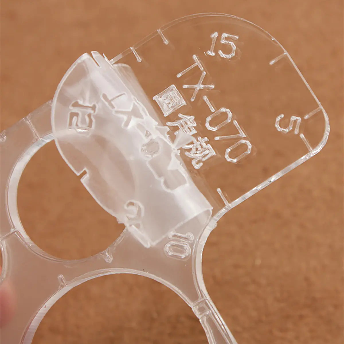 Acrylic Corner Radius and Circle Template.