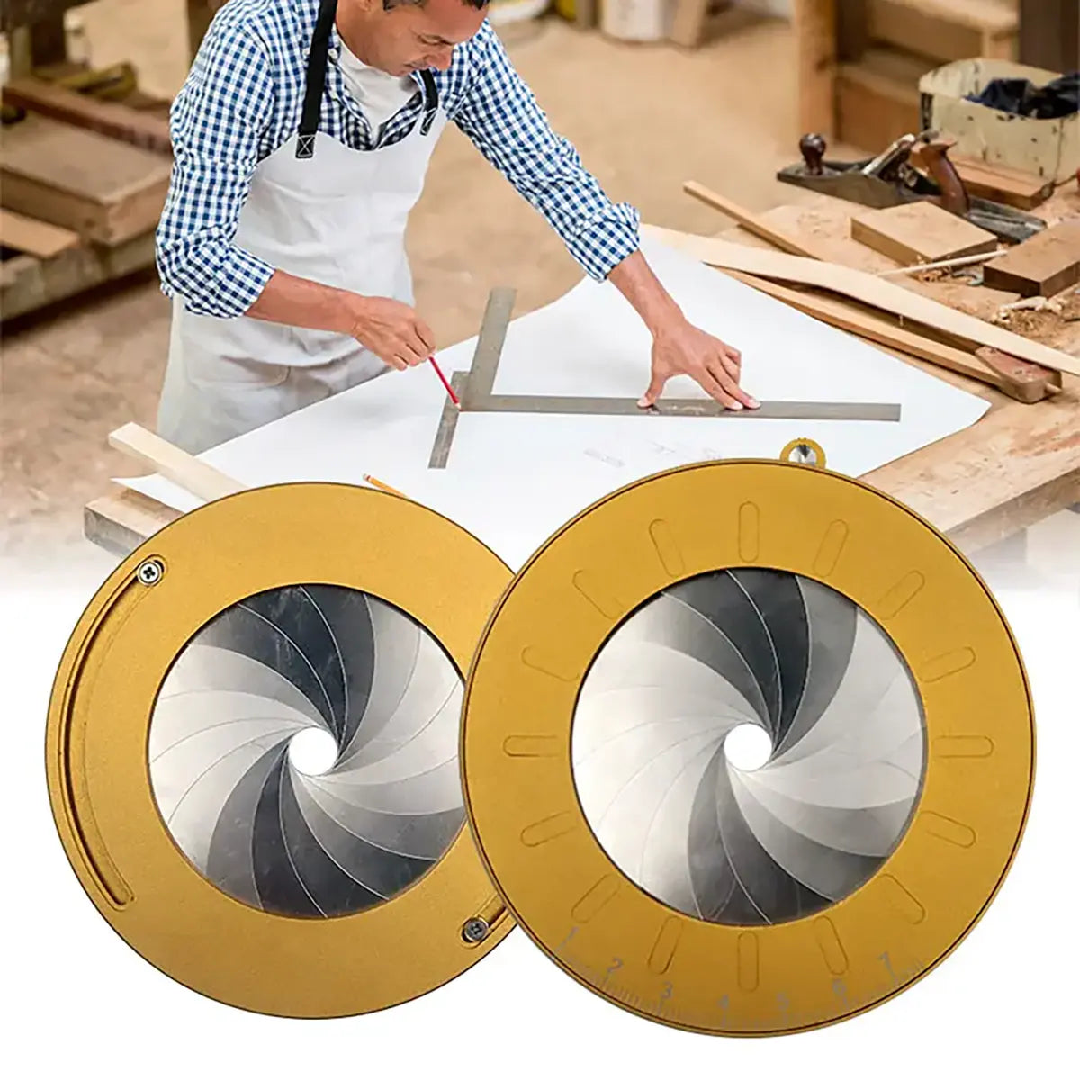 Adjustable Aperture Circle Jig