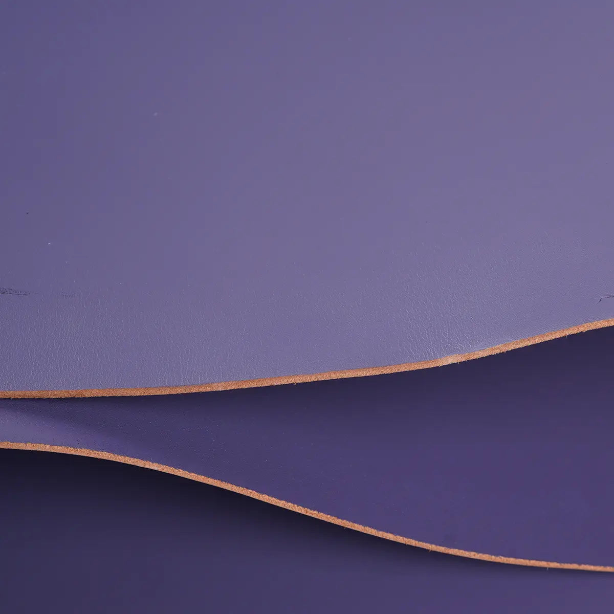 Purple 6-7 Ounce Veg-Tan Leather, Pigmented.