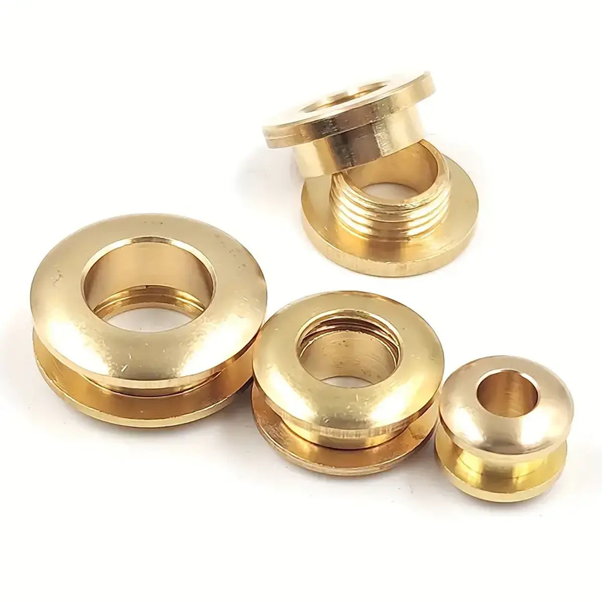Arched Solid Brass Eyelets 2 Pack