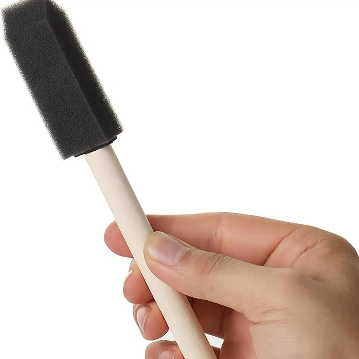 Bates 1 Inch Foam Brush, 10 Pack.