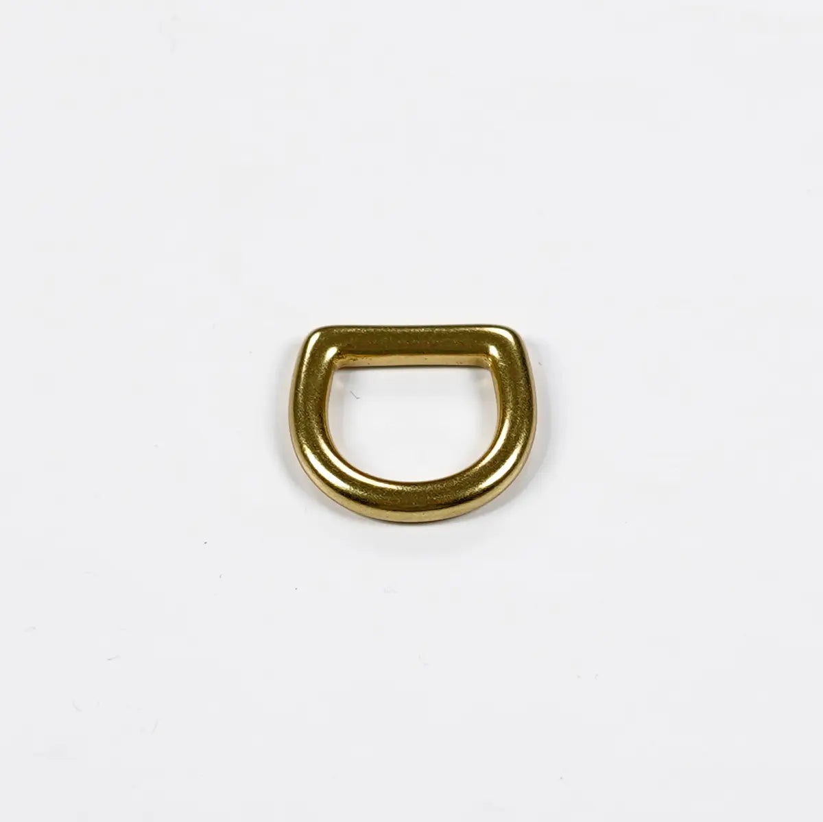 1/2" Solid Brass Modern D-Ring
