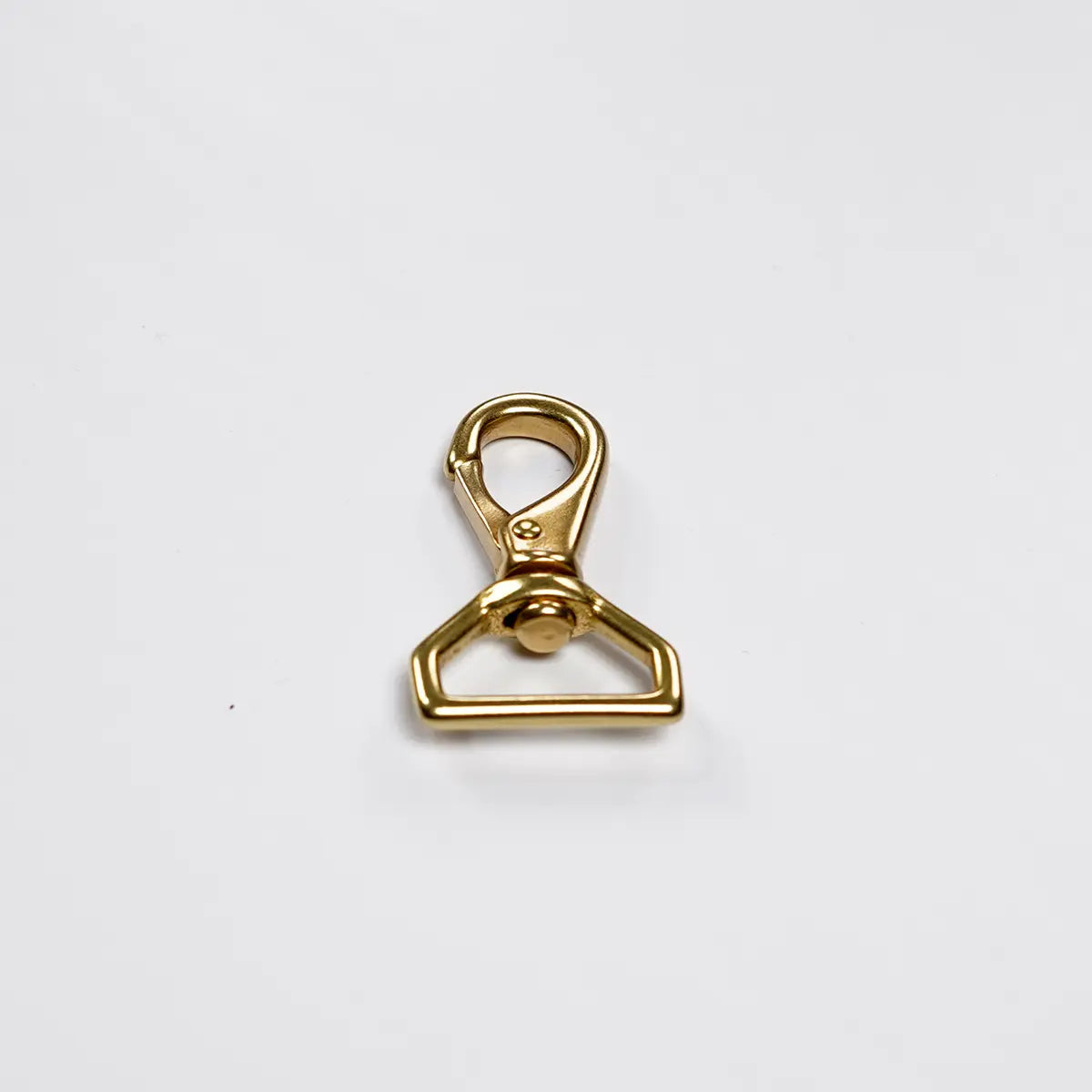 Solid Brass Small Swivel Snap, 0.75 Inch.