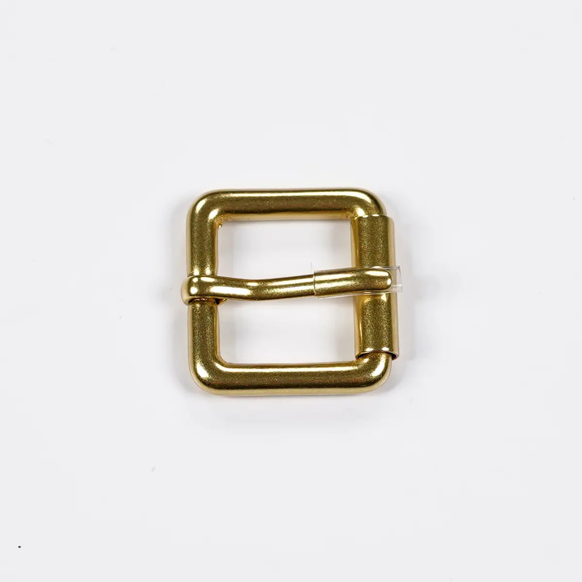 0.75 Inch Solid Brass Roller Bar Buckle.