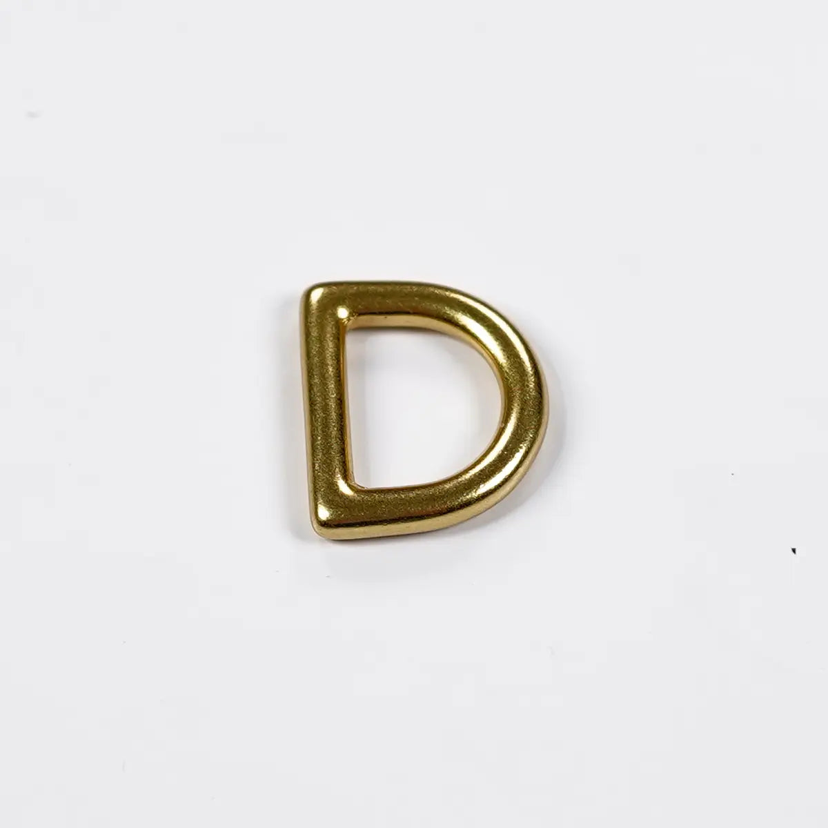 1/2" Solid Brass D-Ring