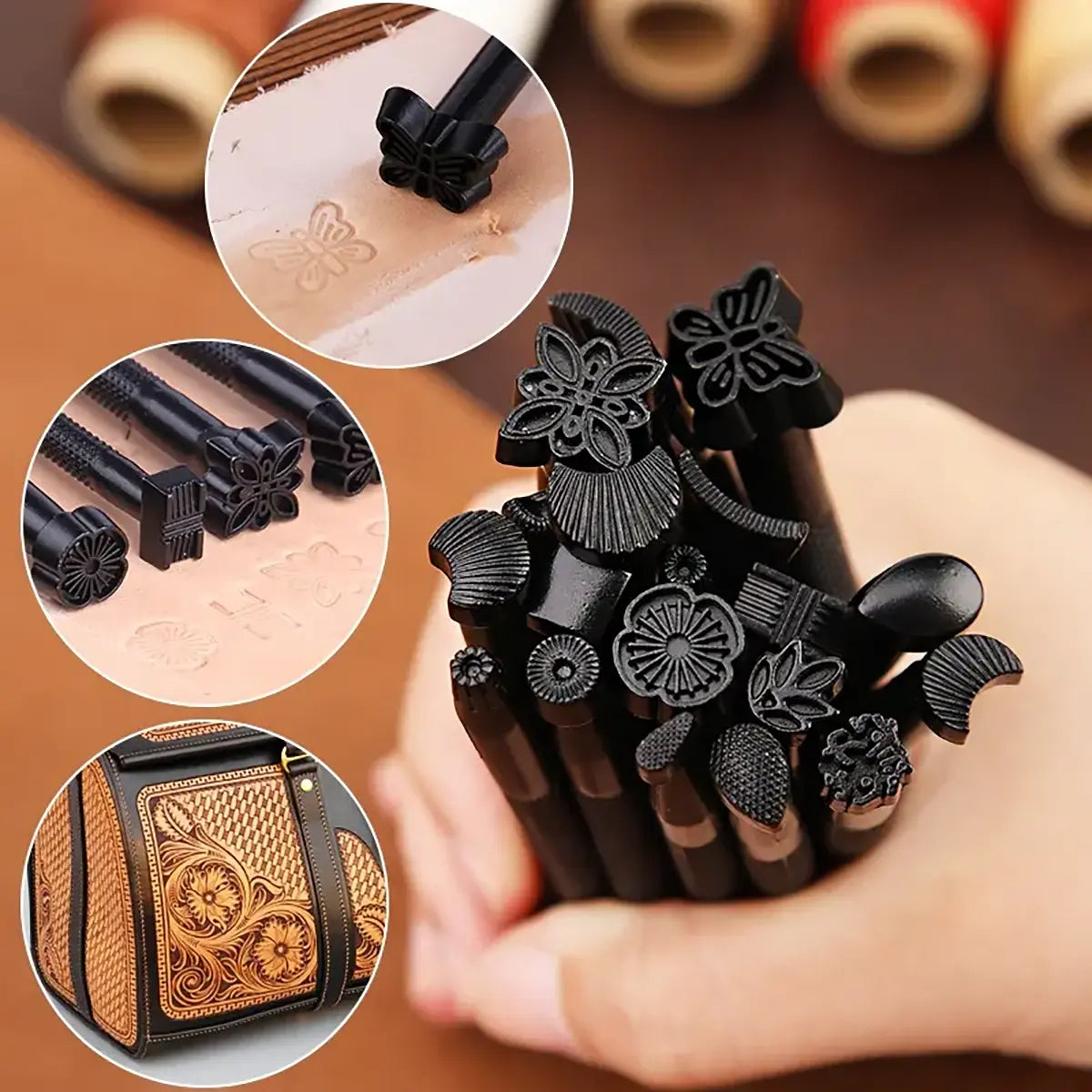 Leather Tool Stamping 20 Piece Set.