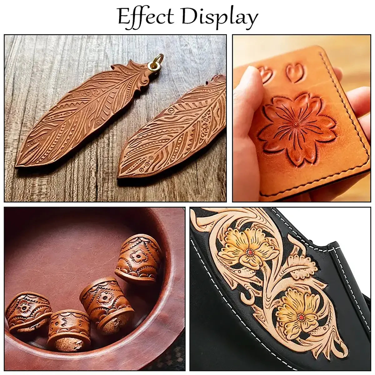 Leather Tool Stamping 20 Piece Set.