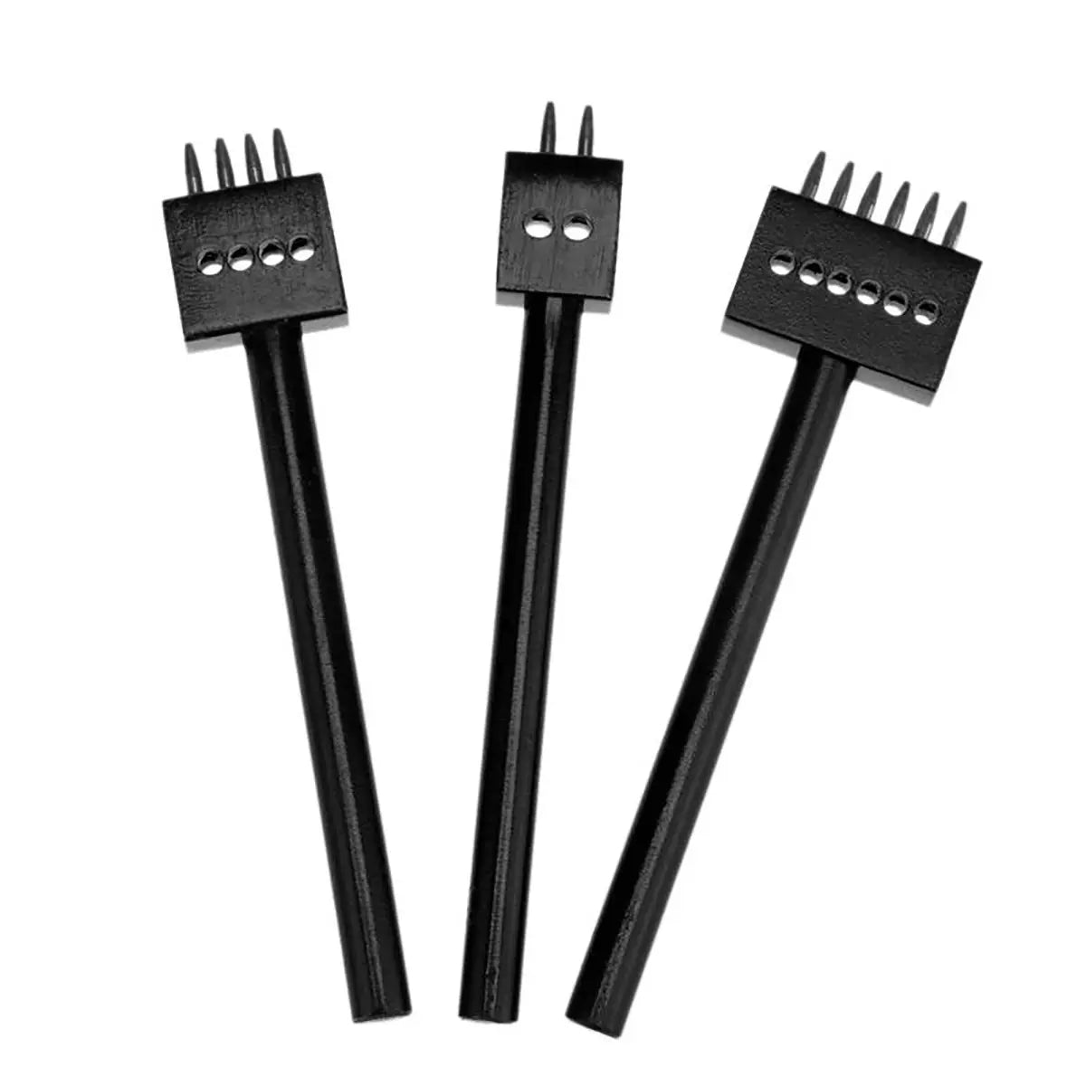Black Stitching Hole Punch Set