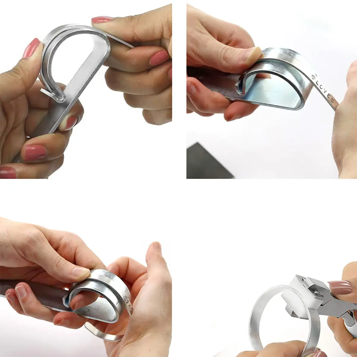 Bracelet Bending Tool for Leatherworking.