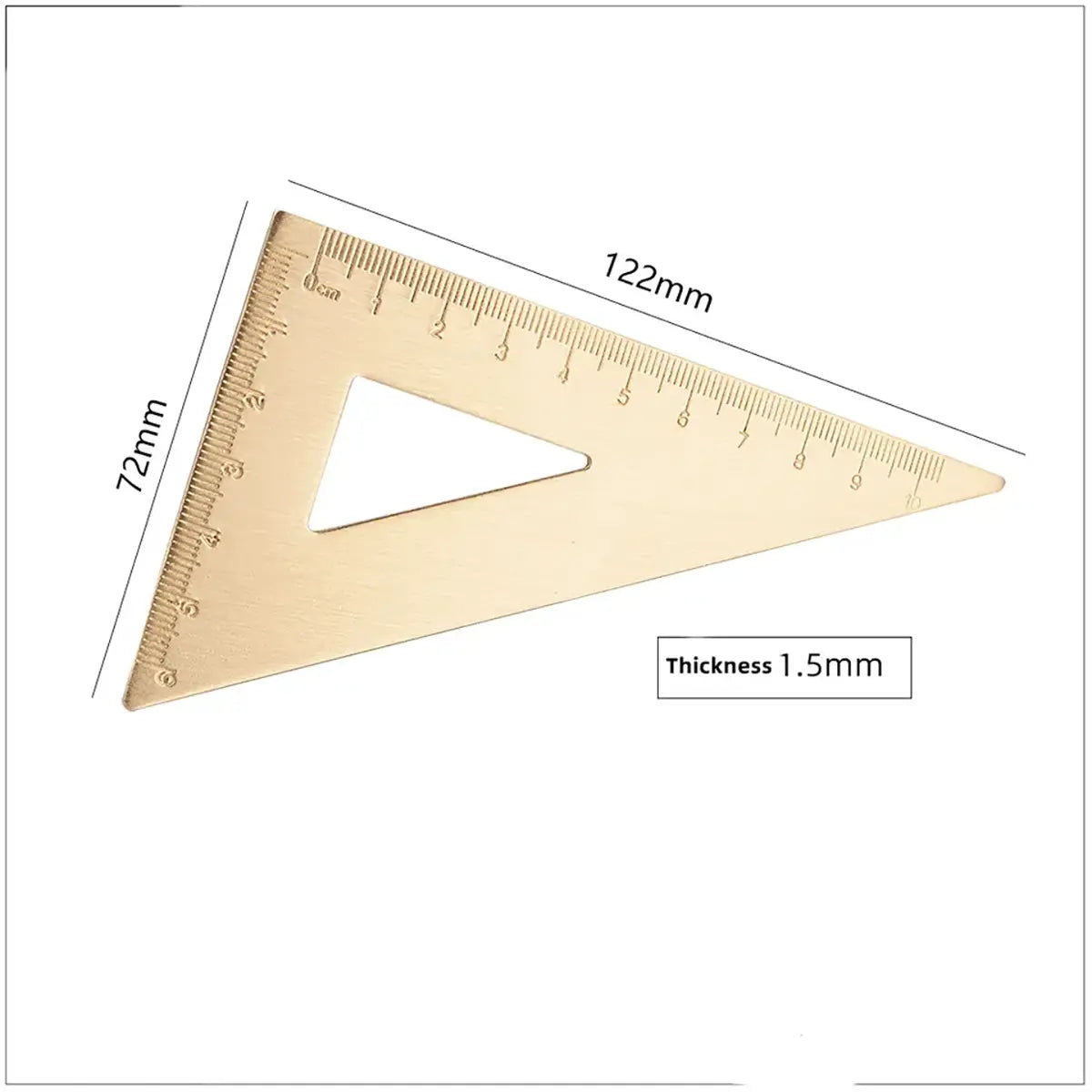 Brass Measuring Tool Set