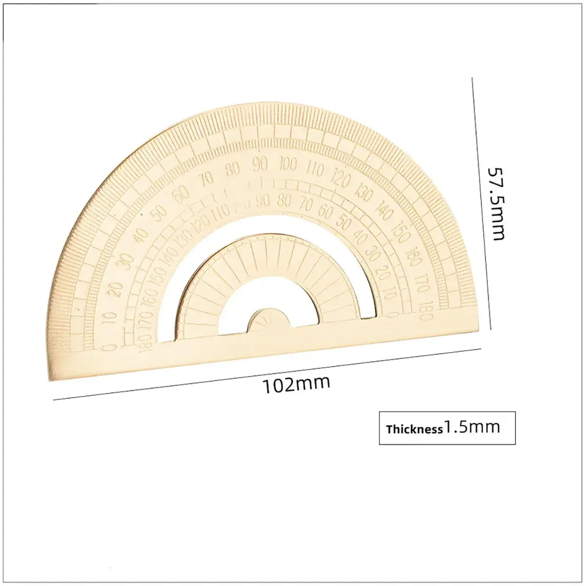 Brass Measuring Tool Set