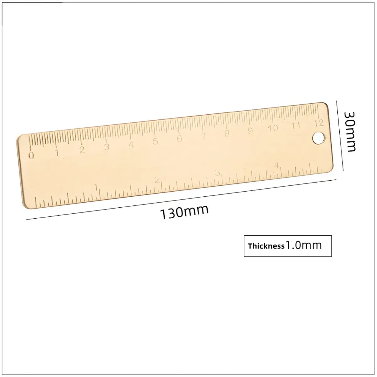 Brass Measuring Tool Set