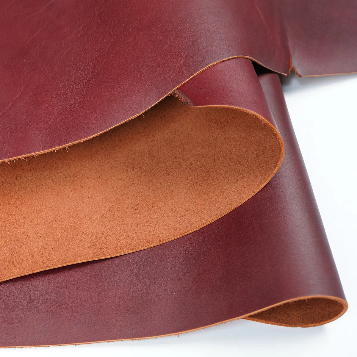 Burgundy Latigo Leather 6-7oz