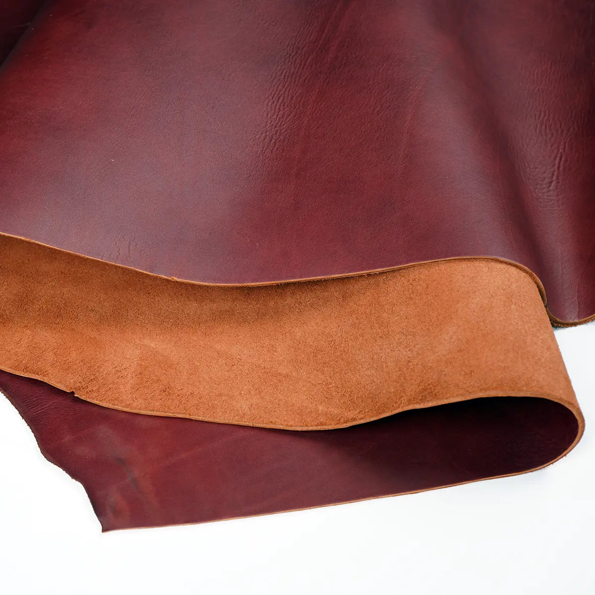 Burgundy Latigo Leather 8-9oz