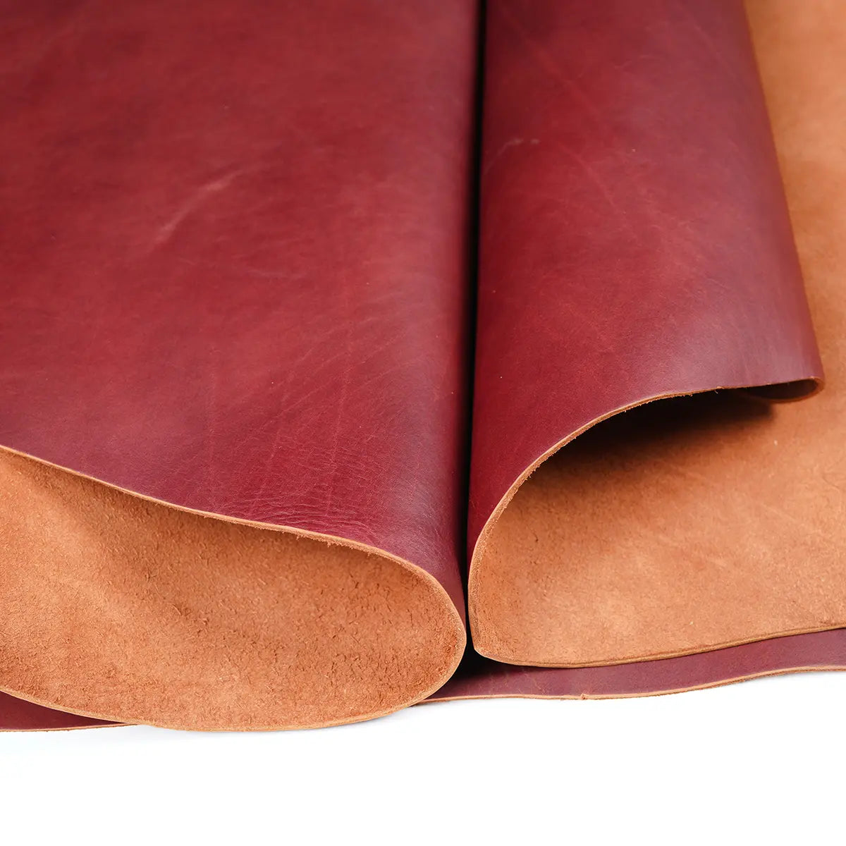 Burgundy Latigo Leather 8-9oz