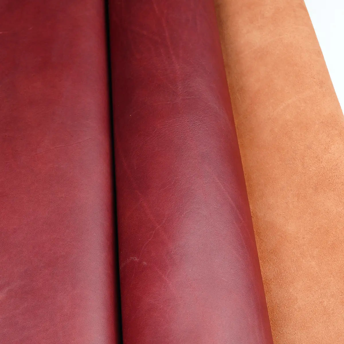 Burgundy Latigo Leather 8-9oz