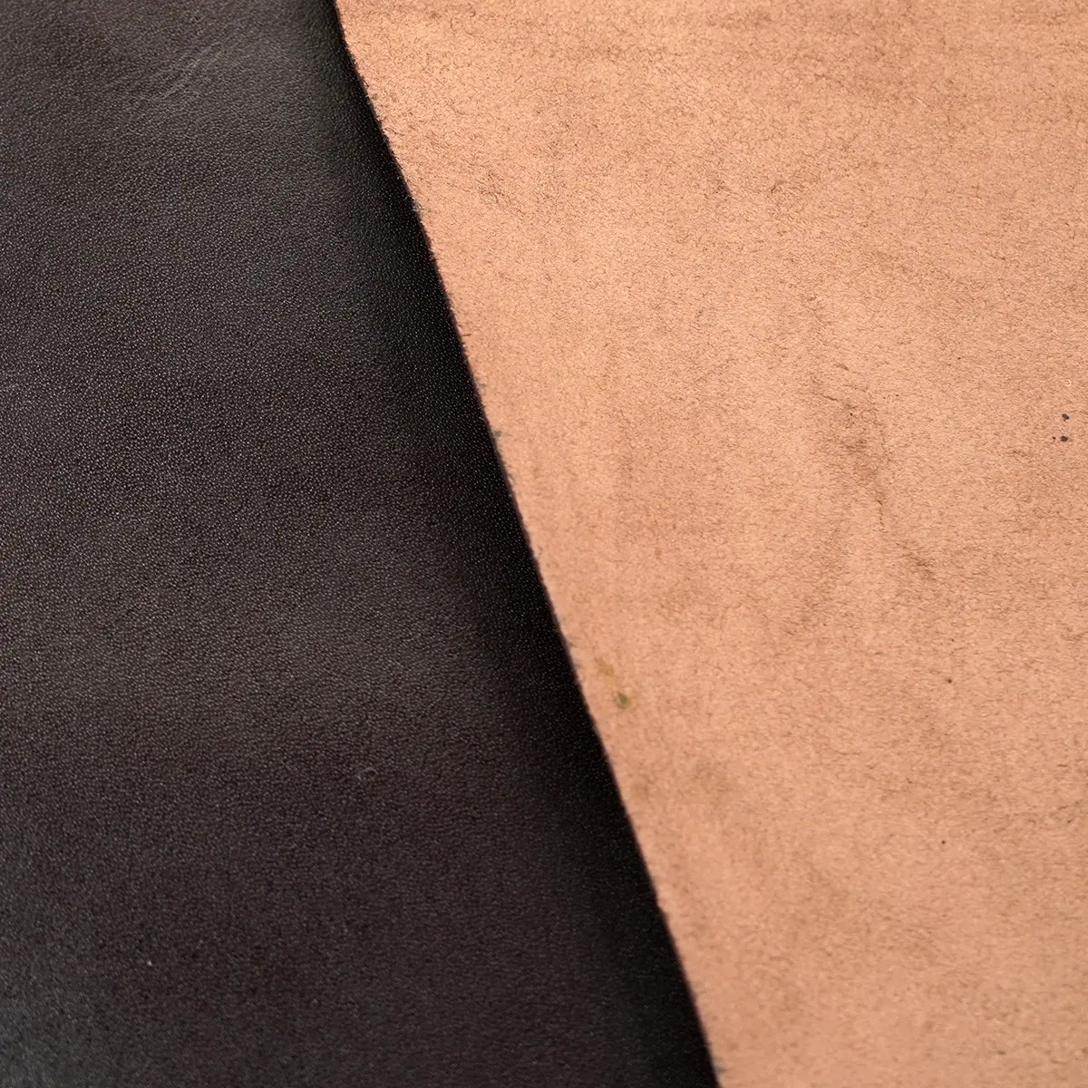 Chocolate Buffalo Calf 3-4oz Leather Piece