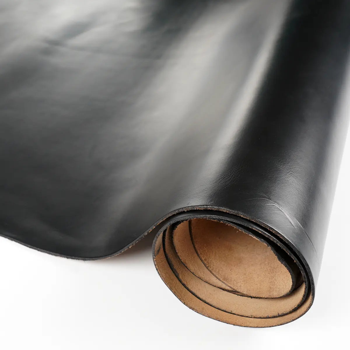 Horween Chromexcel Black Leather, 6-7 oz.