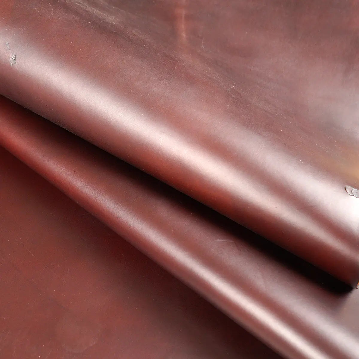 Horween Chromexcel Mahogany Leather, 3-4 oz.