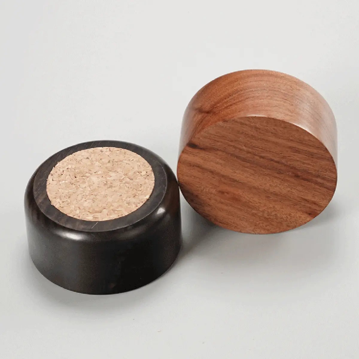 Round Wood Cork Pin Cushion for Leathercrafting.