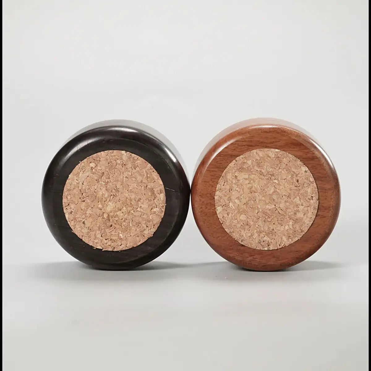 Round Wood Cork Pin Cushion for Leathercrafting.