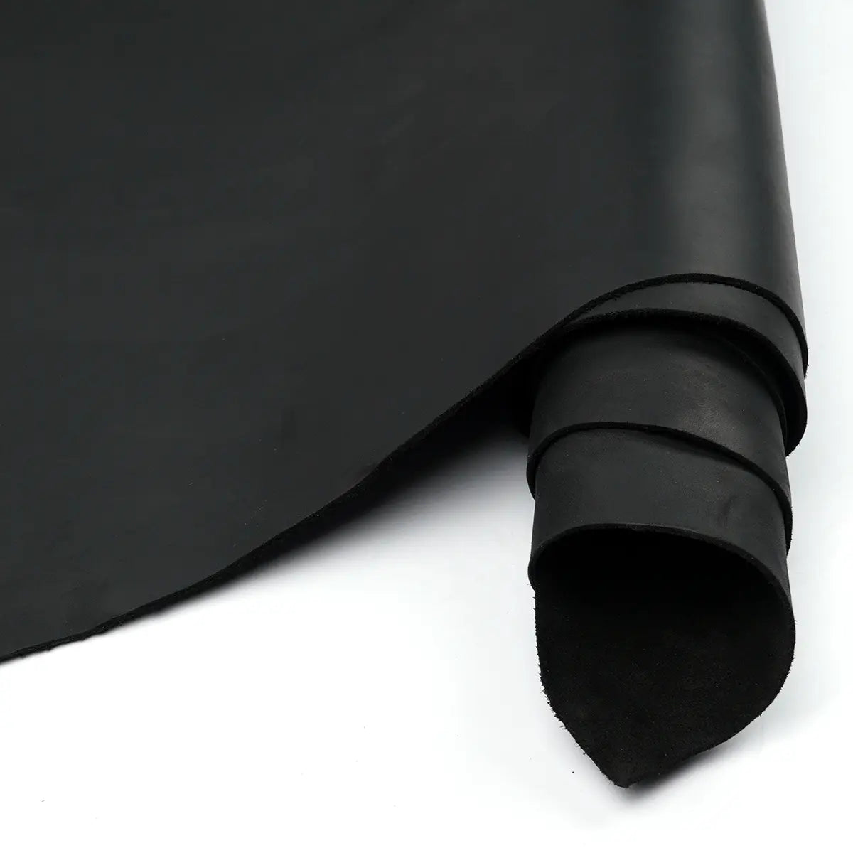 Crazy Horse Leather Sides 4-5oz - Black.