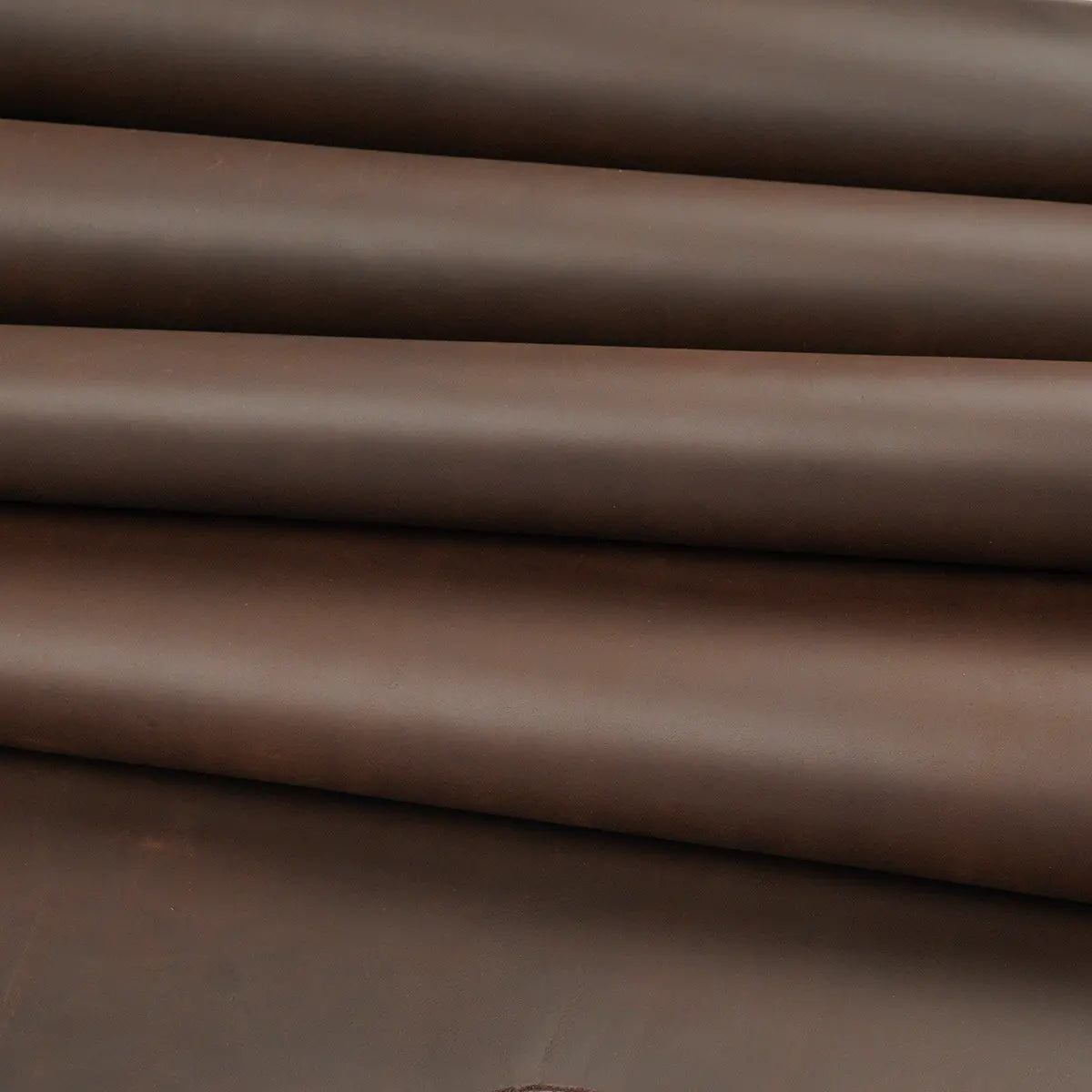 Chocolate Crazy Horse Leather 4-5oz.