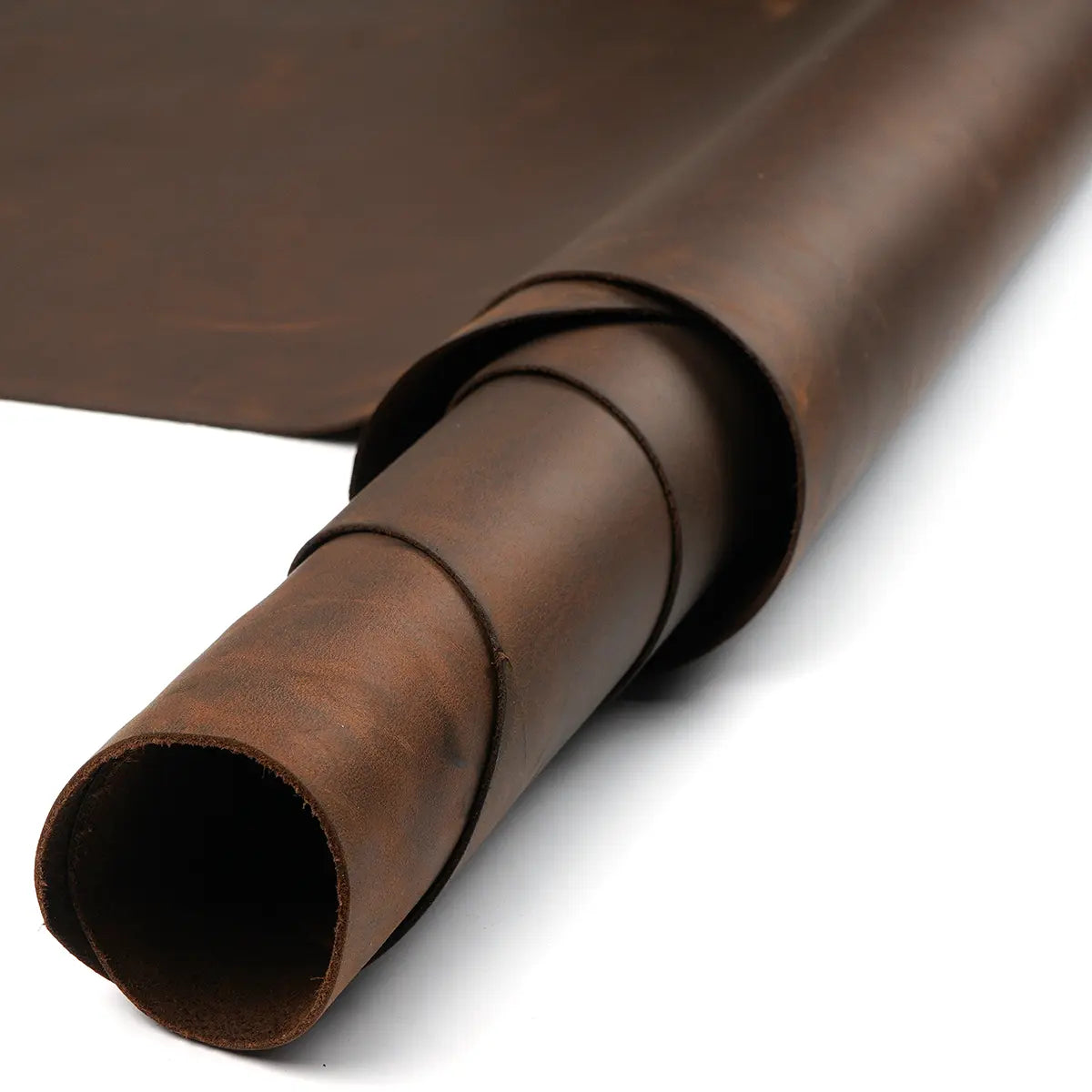 Crazy Horse Leather Sides 4-5oz - Chocolate.