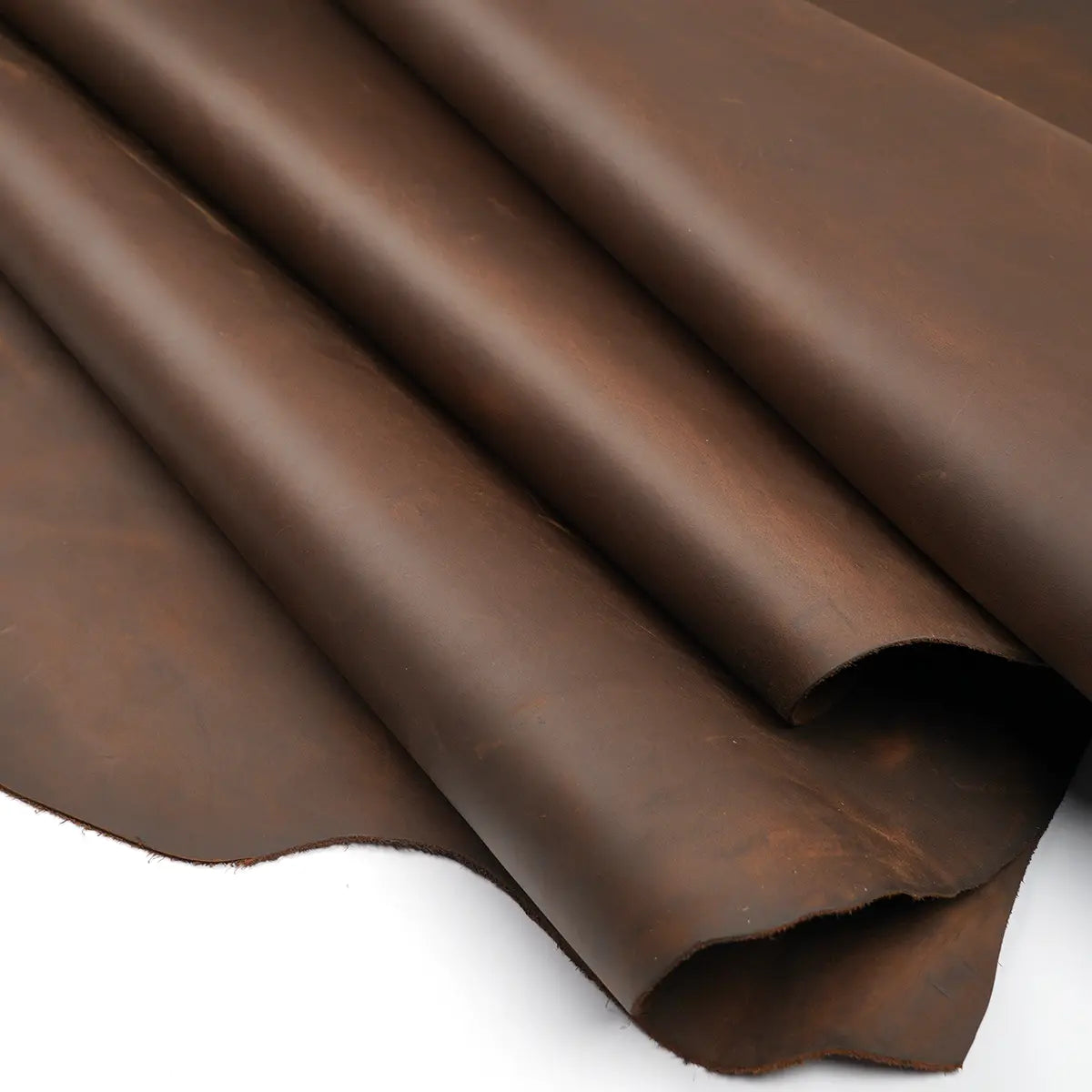 Crazy Horse Leather Sides 4-5oz - Chocolate.