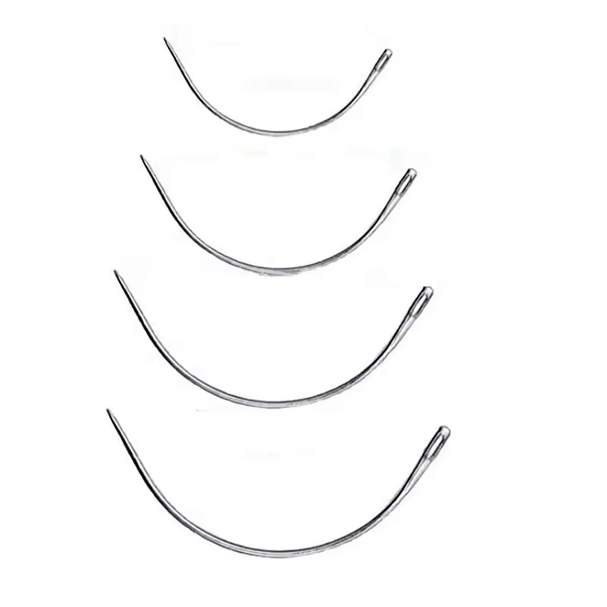 Curved Needle Pack in Four Sizes.